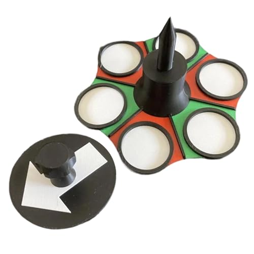 Genérico Ruleta para Juegos de Beber | Ruleta para Fiestas con Bebidas,Soporte para Copas de Vino en Reuniones de Amigos Fiestas y Eventos