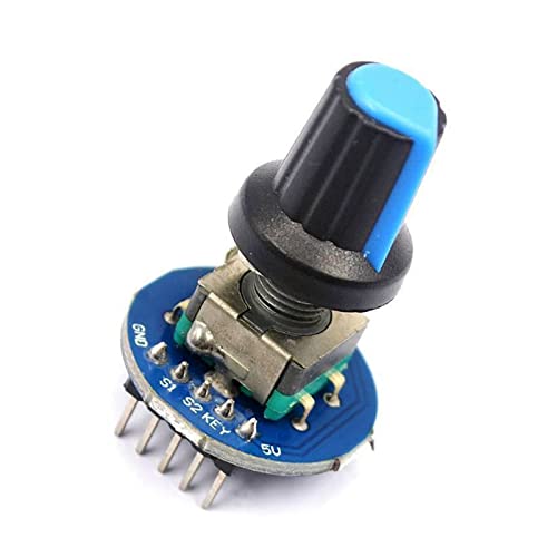 Module d'encodeur rotatif EC11 avec micro-interrupteur et capuchon de bouton rond - 4