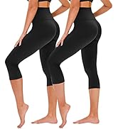 TNNZEET 3/4 Leggings Damen Capri Leggins für Sport, 7/8 Sporthose High Waist Sportleggings für Gym