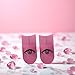 2Pcs Pink Eyelash Ruler, Eyelash Stencils Ruler for Measure Eyelashes Lash Measuring Tool Beauty Tools Professional Stencils Symmetry Curling Degree, Makeup