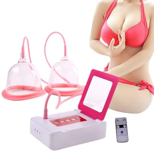 Masseur de sein électrique sans fil en silicone transparent avec télécommande USB