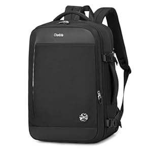 BAIGIO Damen Rucksack Handgepäck Flugzeug 15,6 Zoll Loptop Travel Backpack Modern Business Schulrucksack 45x30x24 Elegant Reiserucksack Handtasche mit Vielen Fächern für Schule Teenager Arbeit