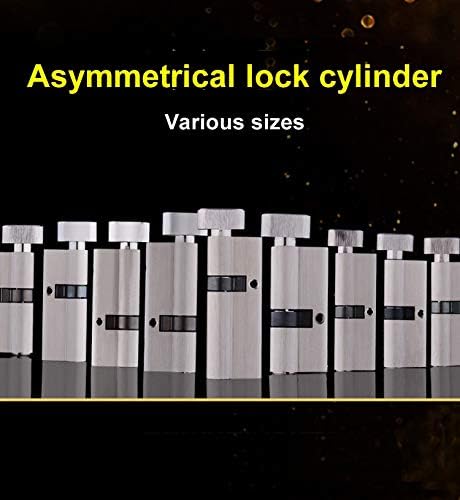 シリンダー、サムターンドアロックサムターンユーロシリンダーロック、ロックシリンダーセキュリティドアセンター非対称ロックシリンダープラ