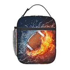 American Football Ball Fire