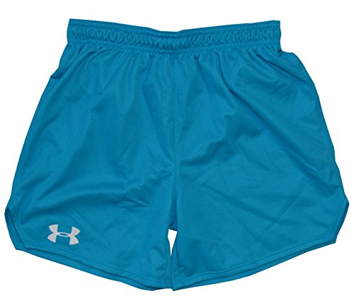 Under Armour Women UA HeatGear Shorts (Blue, Medium)