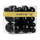 Black Christmas Ornaments - Christmas Tree...