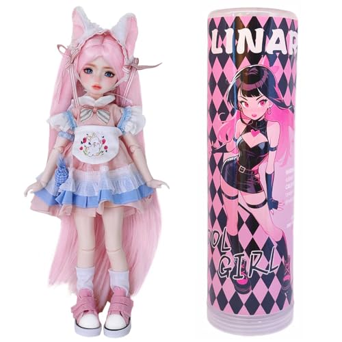 Muñeca BJD Linara 30cm articulada con vestuario completo miniatura 1