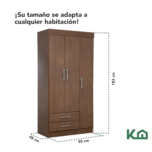 Consejos y reviews para comprar Armario de madera para ropa - cinco favoritos. 24 Imagen adicional