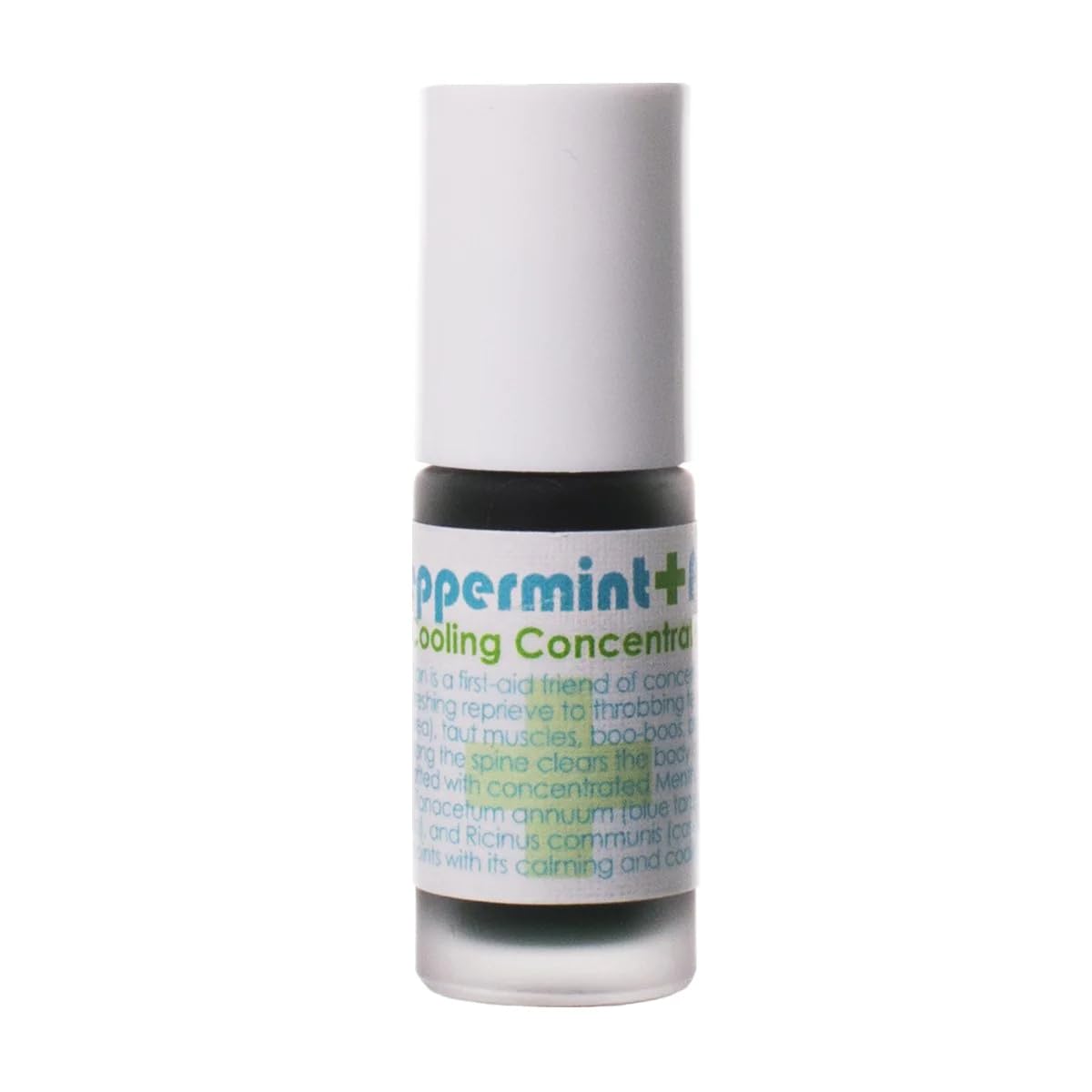 LIVING LIBATIONS - Organic Peppermint Pal Roll-On Essential Oil Blend | Natural, Wildcrafted, Vegan Clean Beauty