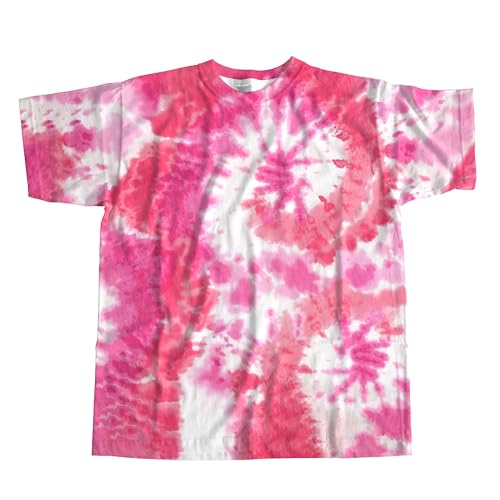 Image of Kids Tie Dye Shirt 6-18 Years Children Hippies Senior Tie-Dye Tee Tshirt for Boys' Girls'