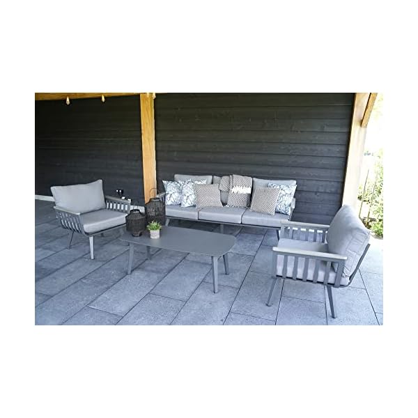 Lesli Living Lounge Set Amalfi Anthrazit