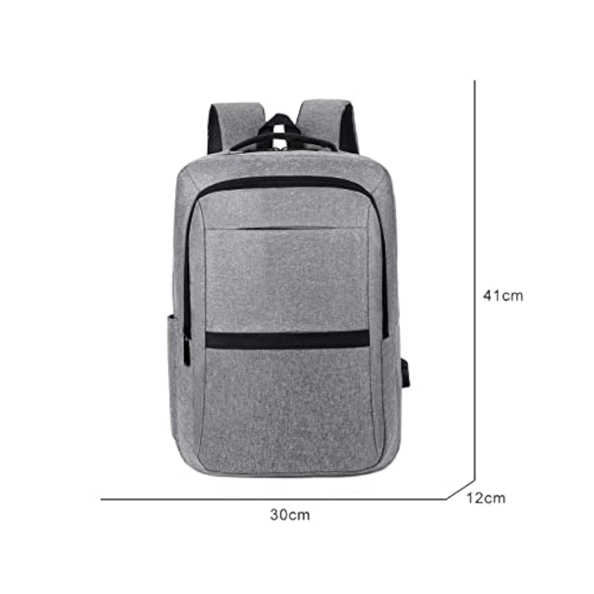 Men's Large Capacity Waterproof Backpack, Business Laptop Bag