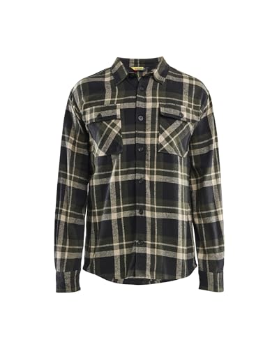 Chemise de travail Blaklader 3288 flanelle pour chantier et atelier