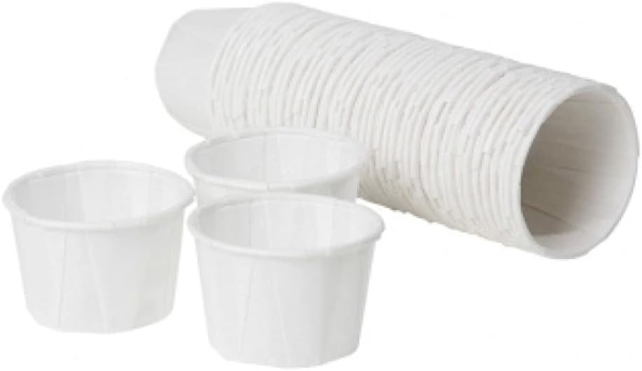 Medicine Pot, Waxed Paper, 28ml, Pack of 250