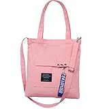 レディースメンズ英字プリント個性キャンバストートバッグ2way ハンドバッグ 帆布 カバンカジュアル男女兼用大容量斜め掛け肩掛けショルダー バッグ