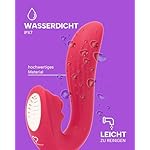 MySecretCase Vagina und Klitoris Sex Vibration für Frauen - Sexspielzeug, Solo Frau und die Paare, Leise Auflege Vibrator Sextoy, Erotisches Stimulator fur Sie, Damen Sexspielzeuge Sextoys Vibratoren – Bild 5