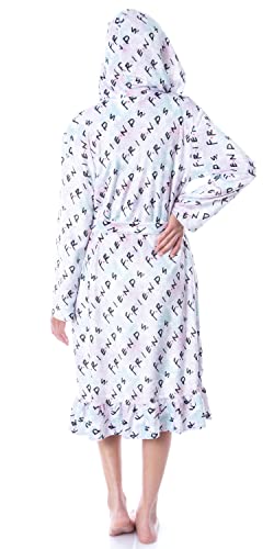 Intimo Friends Tv Show Logo Womens' Luxury Fleece Plush Robe Hooded Bathrobe Xx-Large-3X-Large #TOP3