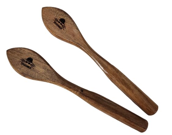 Cucchiai Musicali Irlandesi - Strumento A Percussione In Legno E Metallizzato, 20,3 Cm, Per Musica Folk Cucchiai Musicali Irlandesi - Strumento A Percussione In Legno E Metallizzato, 20,3 Cm, Per Musica Folk