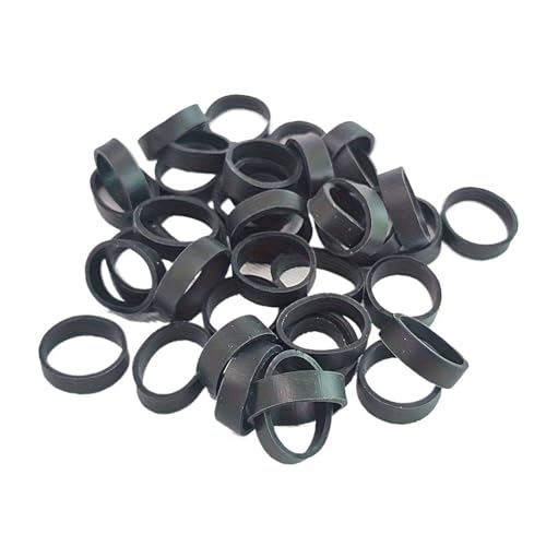 �S���R����������Ɣ����āA Elastic Bands 500 Pcs Black 15mm x 5mm For Office School Stationery