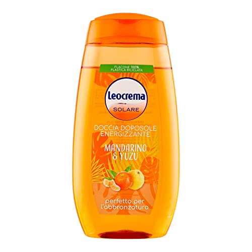 Leocrema Solare Doccia Doposole Energizzante Mandarino & Yuzu, 300 Ml