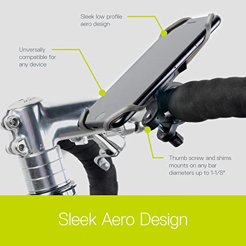 Delta Bike Phone Mount Cycle - Xmount Bicycle Phone Holder Adjusts to Any Handlebar & Fits Any Phone or iPhone - Easily Accessible Bike Accessories for Adult Bikes - image 3