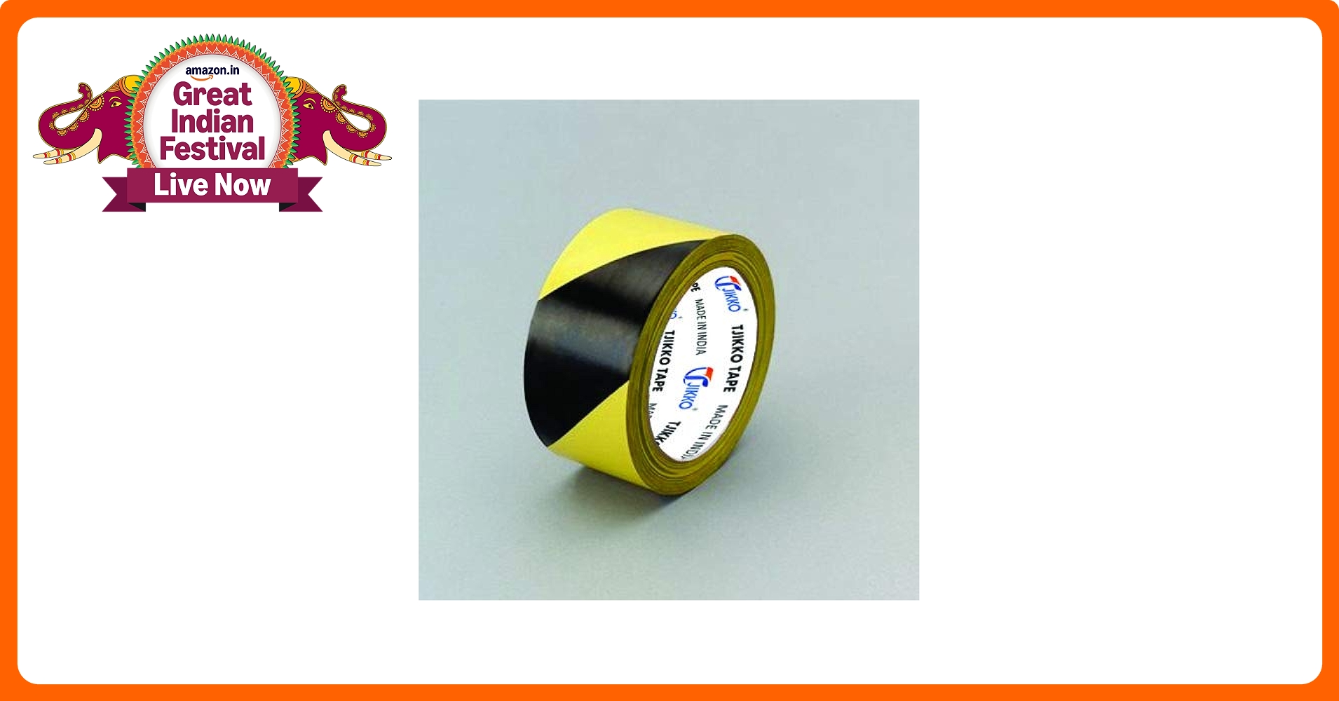 KOHH 『Yellow Tape』全4枚セット売り liya Walker Tape | Yellow Tape | cotton Tape | clothes Tape