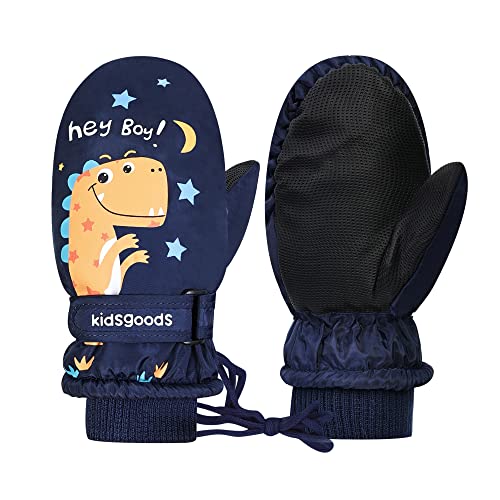 Gants De Ski Enfant Imperméables - Motif Panda, Doublure Polaire, Taille 2-5 Ans