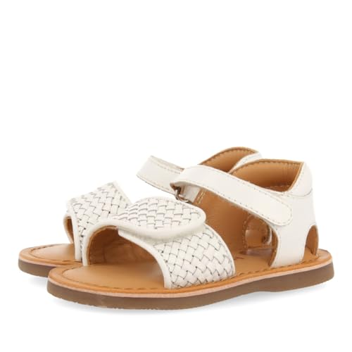 Gioseppo Athena, Sandalia Bebé-Niñas, Blanco, 20 EU