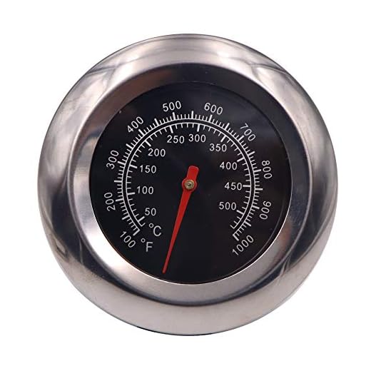 Earth Star - Termómetro de barbacoa, de 50 a 500 grados