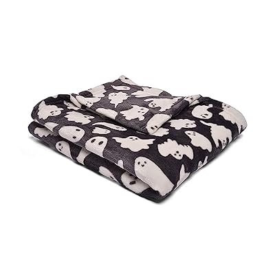 Bedlam Manta Polar de Fantasmas Halloween (120 x 150cm) - Súper Suave y Cálida - Manta de Lana Negra con Fantasmas - Mantas y Plaids de Halloween (Snuggy) - Decoraciones de Halloween | Ya disponible en tu tienda friki favorita! En mundofriki.es! Bedlam Manta Polar de Fantasmas Halloween (120 x 150cm) - Súper Suave y Cálida - Manta de Lana Negra con Fantasmas - Mantas y Plaids de Halloween (Snuggy) - Decoraciones de Halloween | Ya disponible en tu tienda friki favorita! En mundofriki.es!