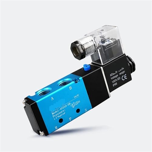 Électrovanne 5/2 monostable 4V310-08 haute précision avec bobine AC220V robuste - 5