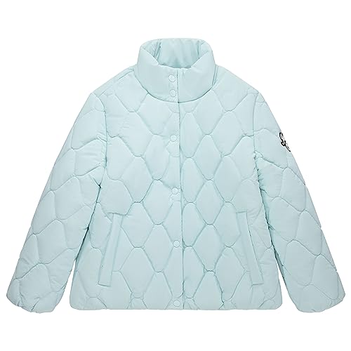 Juicy Couture Girls Coat, Faux Fur Hooded Winter Jacket, Warm Padded Parka Hoodie, Kids Heavyweight Winter Coat