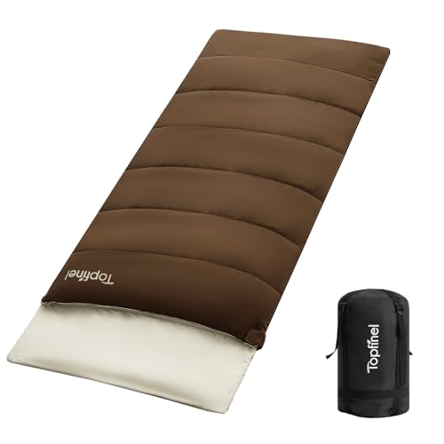 Topfinel シュラフ 夏用 冬用 来客用布団 1.4KG 寝袋 オールシーズン 冬用 夏用 コンパクト 収納パック付き アウトドア キャンプ用品 車中泊 防災グッズ 布団セット 快適温度6-12℃ - Topfinel - 商品画像