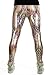 Revolver Fashion / Funstigators Festival Clothing: Men's Holographic Disco Meggings - Made in USA (Dazzle Orange, Large)