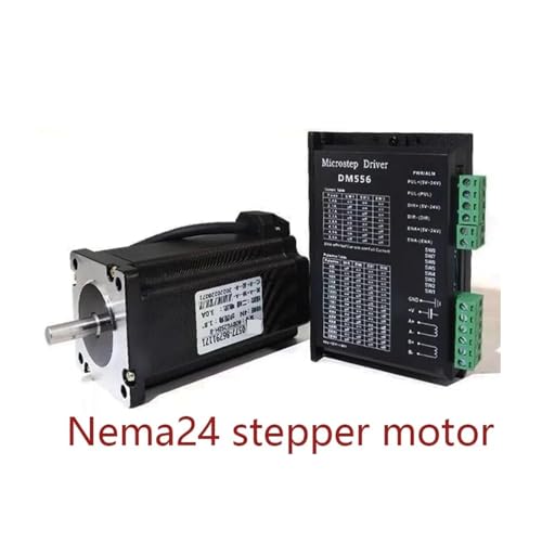 Moteur pas à pas Nema 24 à fort couple de maintien 3N pour guidage rigide