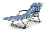 Tumbona reclinable al aire libre, silla reclinable de gravedad cero, silla reclinable, silla plegable para almuerzo, para patio, jardín, piscina, con cojines, soporte de 200 kg
