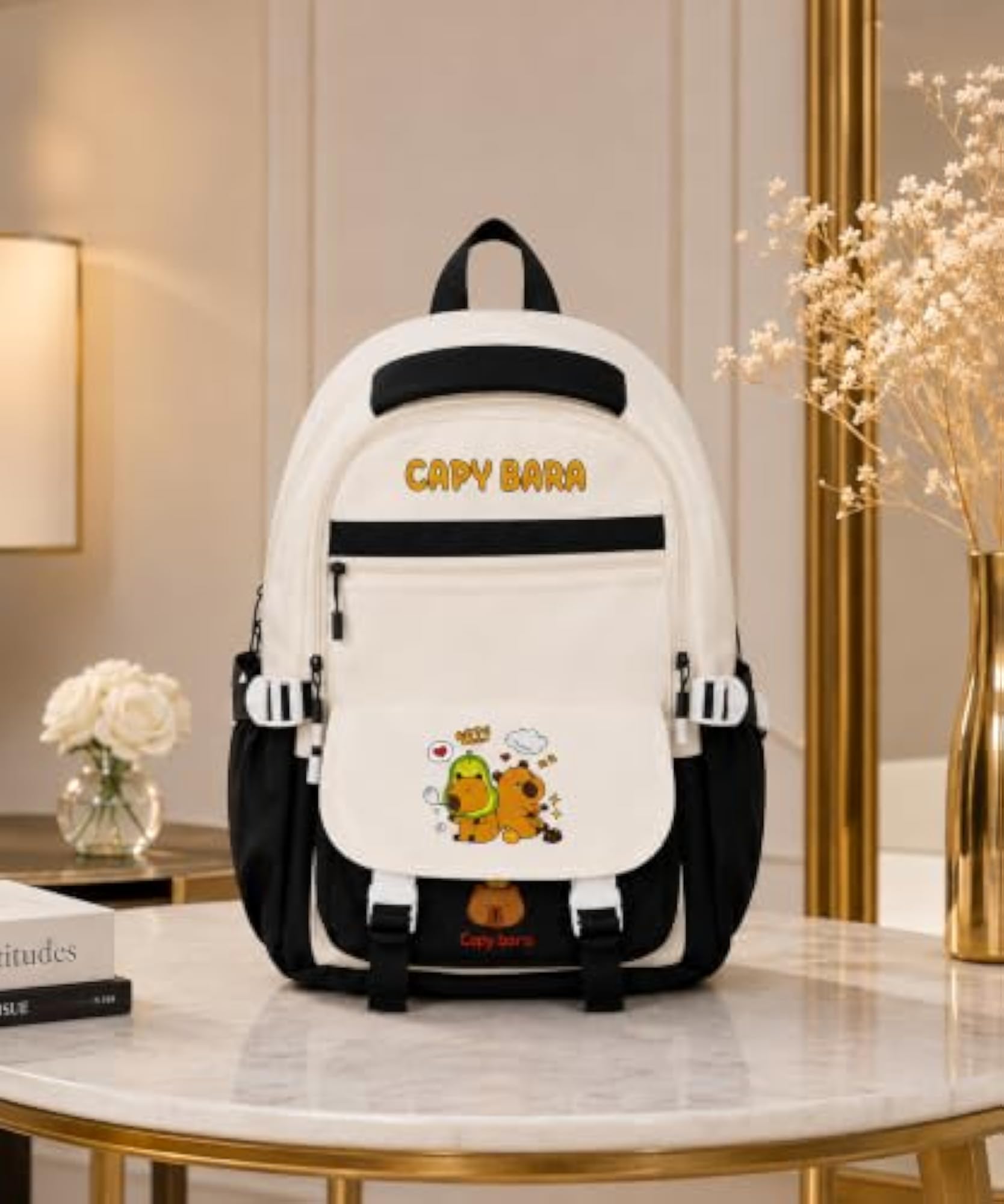 Unisex Korean Style Backpack Stylish Casual Backpack
