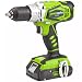 Produktbild Greenworks Tools 3701507 Bohrmaschine/Akkuschrauber, Li-Ion, ohne Akku oder Ladegerät, 24 V, grün