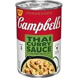 Campbell's Condensed Thai Curry Sauce, Yellow Curry and Coconut, 10.5 Oz Can