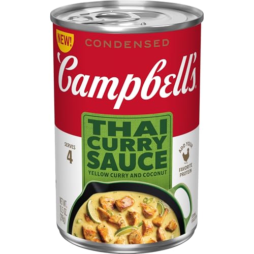 Campbell's Condensed Thai Curry Sauce, Yellow Curry and Coconut, 10.5