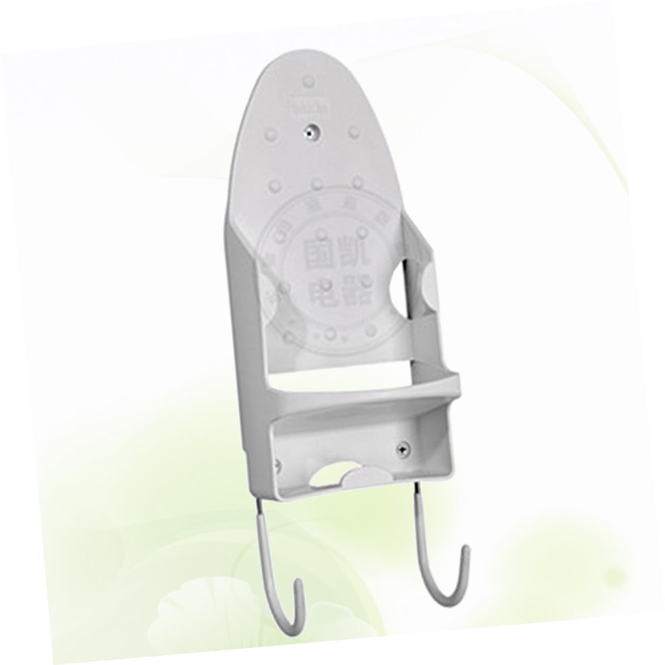 Alipis Wandmontierter 133x294mm aus Stahl Bügelbrettständer mit Starken Haken Pbt Kunststoff Halterung Zufällige Farbe für Bügelbrett für Zuhause und Hotel