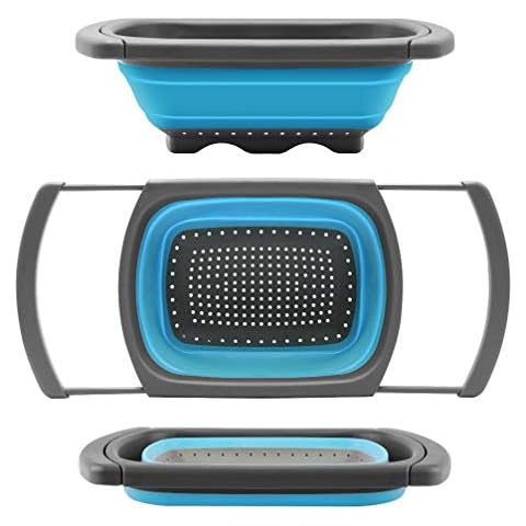 QiMH Colander Collapsible 6-Quart Cover