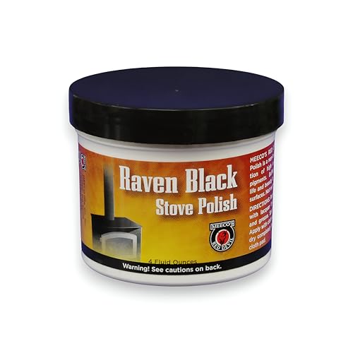 MEECO'S RED DEVIL 402 Stove Paste, Black