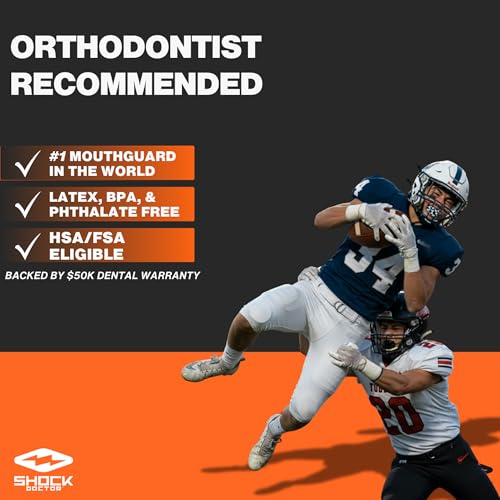 Shock Doctor Mundschutz Braces Double - Protector bucal de Artes Marciales - imagen 6