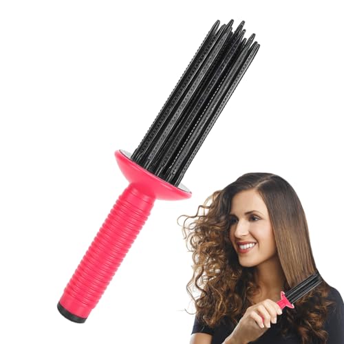 Curling roll comb, Spazzola Arricciacapelli pettine arricciacapelli Curly Hair Styler Portatile Strumenti per Lo Styling dei Capelli Styler per Capelli Ricci per Parrucchiere Casa