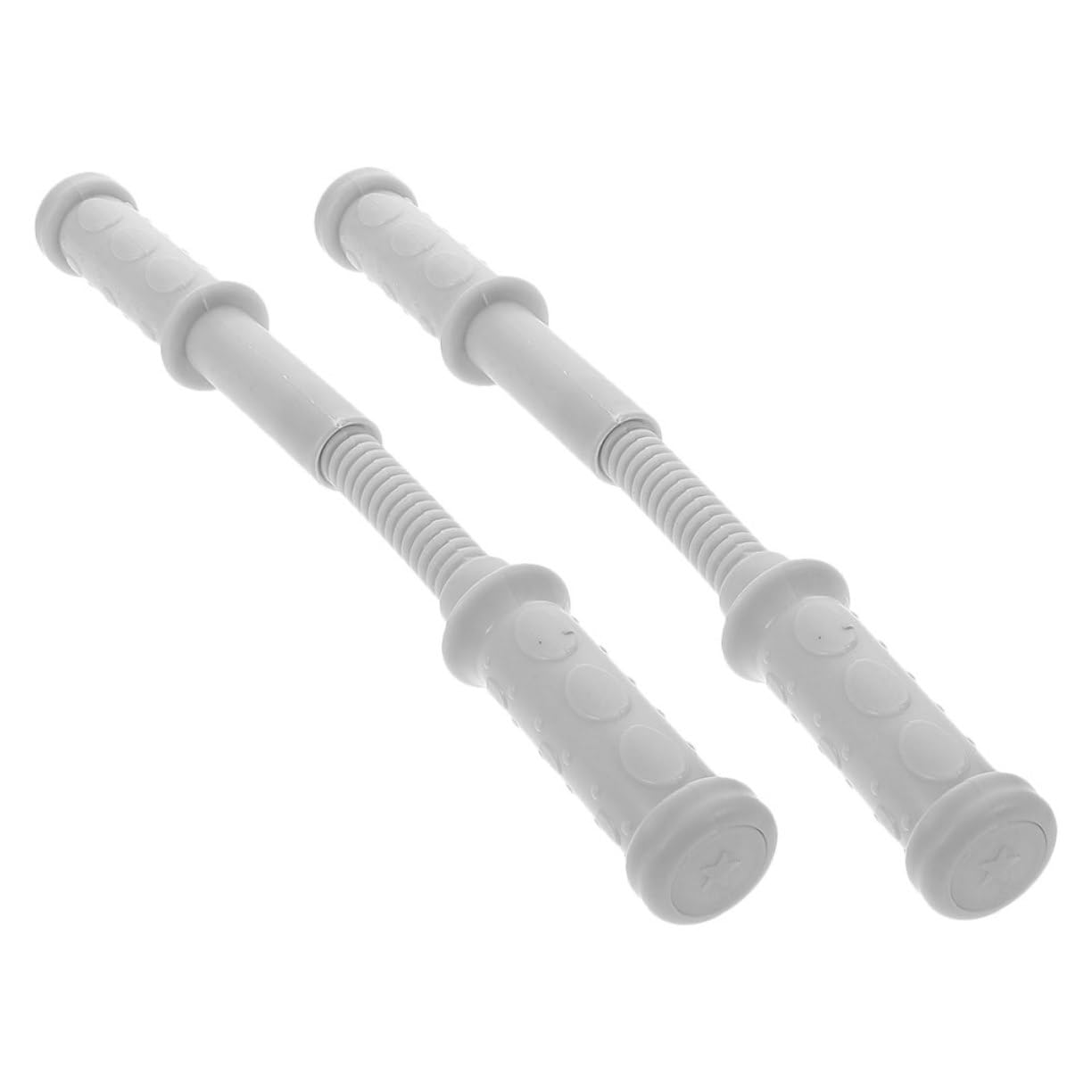 Toddmomy 2pair Wooden Handle Comfortable Design for Boy Girl Rocking Toys Easy Installation Sturdy Plastic Compatible Models