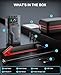 Featou Jump Starter with Air Compressor, 5 in 1 Functional Jump Box 4500A Peak Power Pack with 150PSI Digital Tire Inflator, Portable Car Charger Jumper for 8.5L Gas or 7.0L Diesel