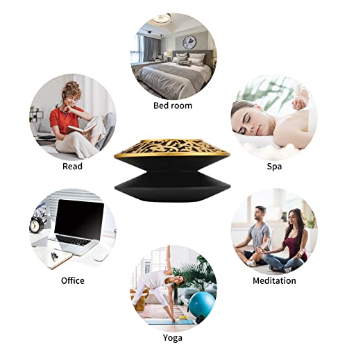 Terschelling Frankincense Resin Incense Burner, Incense Censer, Bakhoor Burner, Portable Charcoal Incense Burner - For Office & Home Decor (Black) #TOP5