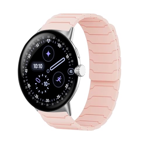 AnnTec For Google Pixel Watch 5 / 4 45mm / Google Pixel Watch 3 45mm �o���h �����x���g �R���p�`�u�� �O�[�O���s�N�Z�� �E�H�b�` 5 / 4 / 3 45 mm �����o���h �ւ��x���g 