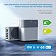 Midea Portasplit Klimaanlage, Mobile Wärmepumpe, Kühlen A++/Heizen A+, 12000 BTU 3, 5kW, für Räume bis zu 42 m² / 105 m³, nur 39 dB(A) im Silent-Modus